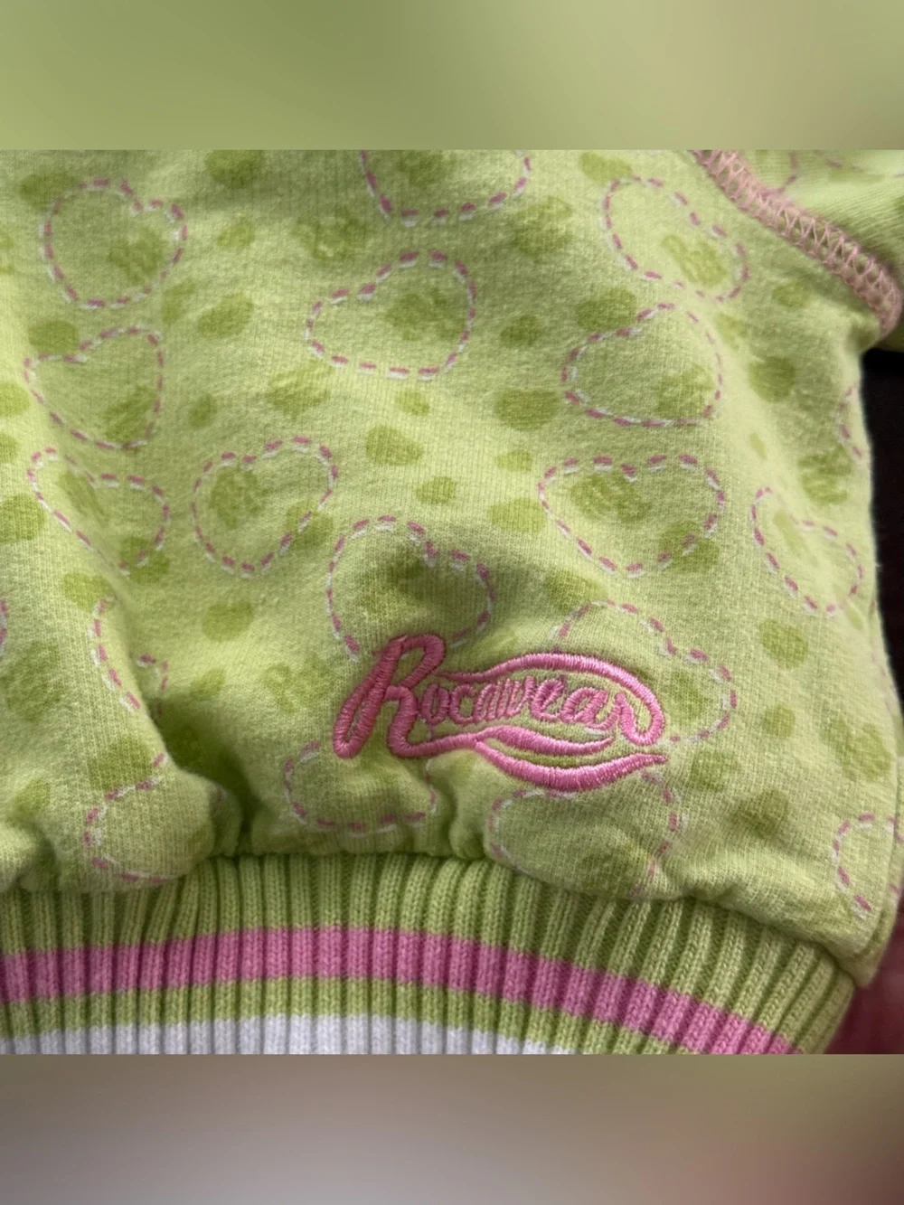 Y2K Rocawear Hoodie Baby Girl Size 0-6 M